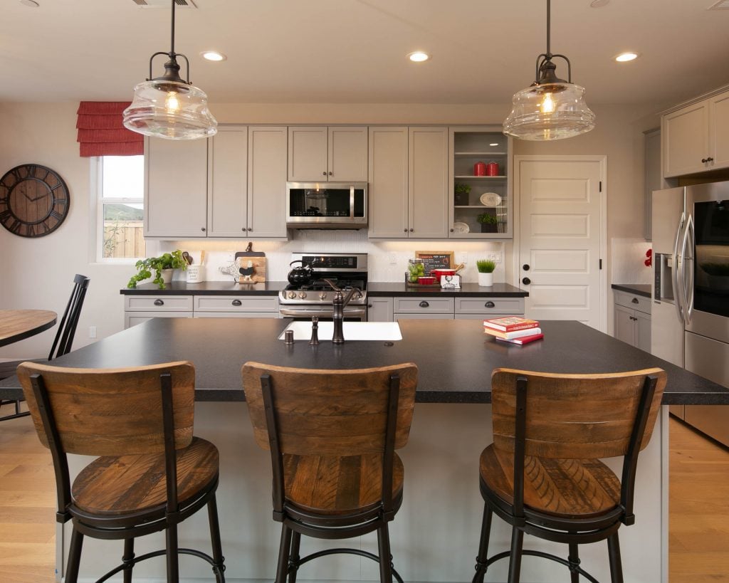Gorgeous chef's kitchens are just one of the coveted features of these San Luis Obispo new homes from Williams Homes.