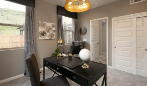 Paseos Residence 2 at Righetti is one of many Williams Homes floorplans that showcase the ideal home office space.