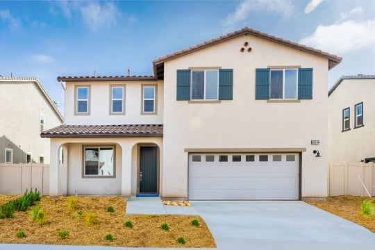 Striking exteriors and open floorplans are enticing homebuyers to Solana. 