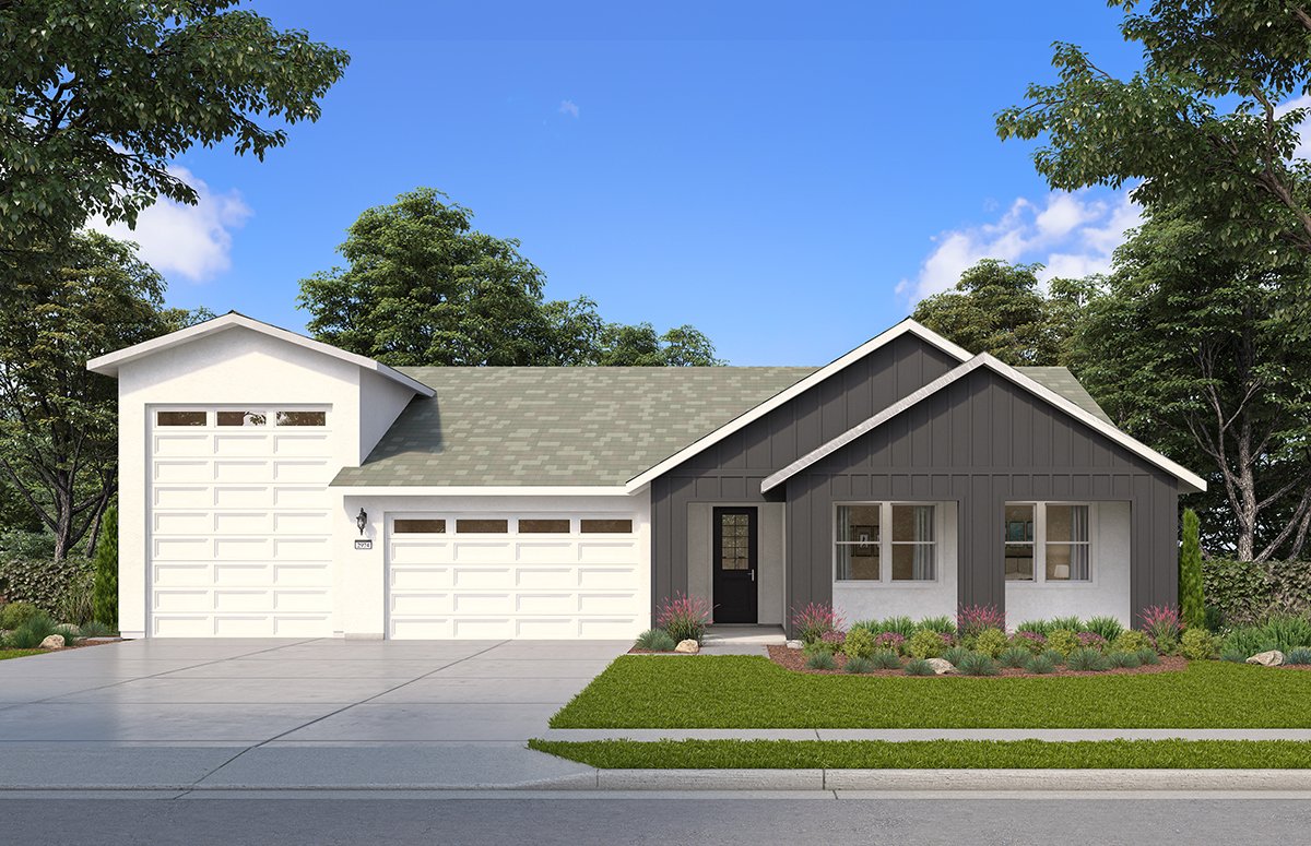 New Orchard Plan 9C RV Garage Elevation